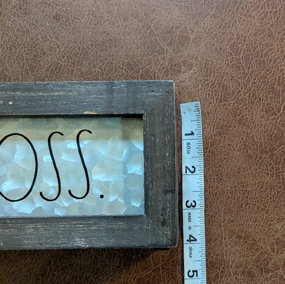 Desk Sign - Picture 5 of 5
